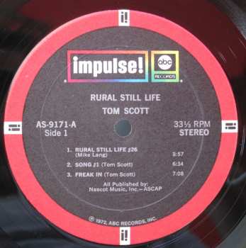 LP Tom Scott: Rural Still Life