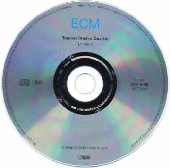 CD Tomasz Stańko Quartet: Lontano