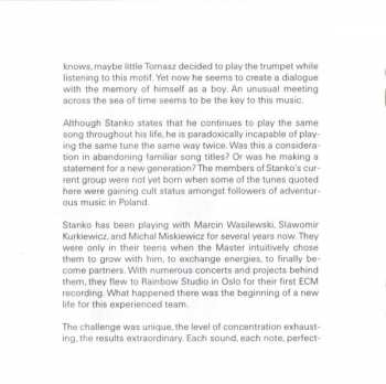 CD Tomasz Stańko Quartet: Soul Of Things