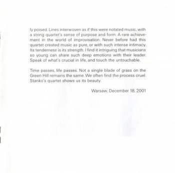 CD Tomasz Stańko Quartet: Soul Of Things