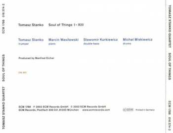 CD Tomasz Stańko Quartet: Soul Of Things