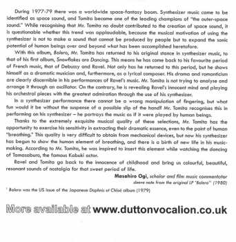 SACD Tomita: Daphnis et Chloé