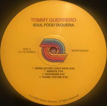 2LP Tommy Guerrero: Soul Food Taqueria DLX | LTD