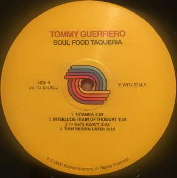 2LP Tommy Guerrero: Soul Food Taqueria DLX | LTD