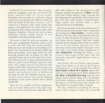 CD Tommy Dorsey And His Orchestra: Casino Gardens Ballroom 1946 