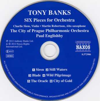 CD The City Of Prague Philharmonic: Six Pieces For Orchestra