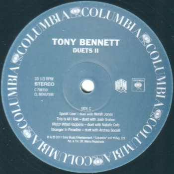 2LP Tony Bennett: Duets II