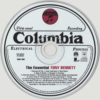 2CD Tony Bennett: The Essential Tony Bennett