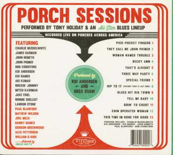 CD Tony Holiday: Tony Holiday's Porch Sessions