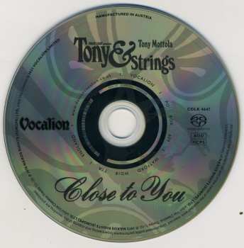 SACD Tony Mottola: Tony And Strings & Close To You