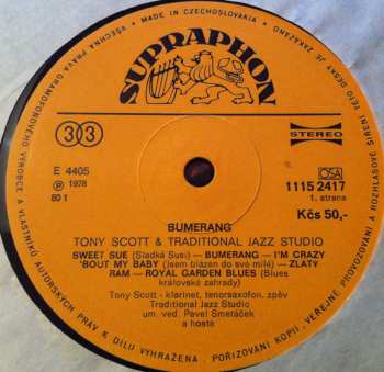 LP Traditional Jazz Studio: Bumerang