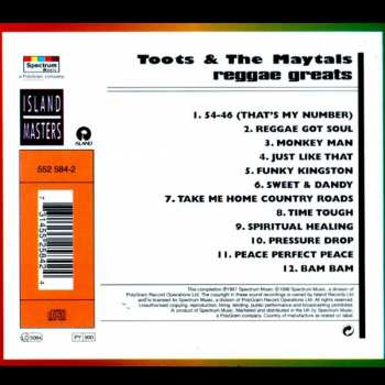 CD Toots & The Maytals: Reggae Greats