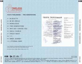 CD Toots Thielemans: Two Generations LTD