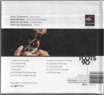 CD/DVD Toots Thielemans: 90 Yrs.