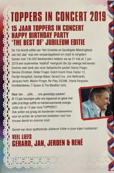 2DVD Gerard Joling: Toppers In Concert 2019 - Happy Birthday Party - 15 Jarig Jubileum - 'The Best Of' Jubileum Editie