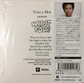 CD Toro Y Moi: What For?
