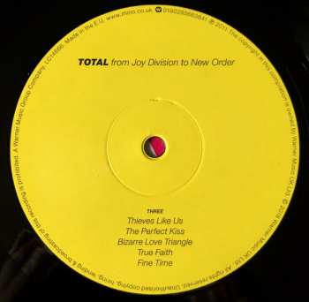 2LP Joy Division: Total From Joy Division To New Order