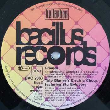 LP Toto Blanke's Electric Circus: Friends