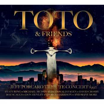 3CD Toto: Toto & Friends  Jeff Porcaro Tribute Concert 1992