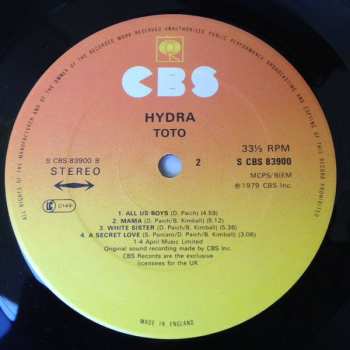 LP Toto: Hydra