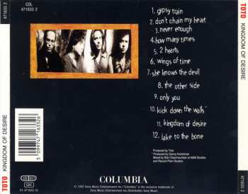 CD Toto: Kingdom Of Desire