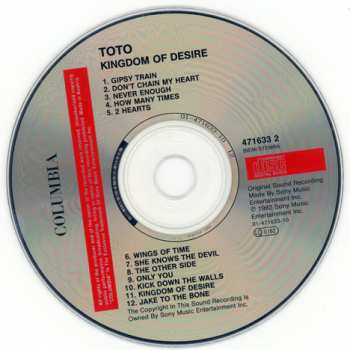 CD Toto: Kingdom Of Desire