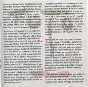 CD Toto: Turn Back DLX