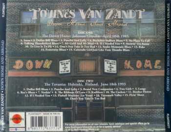 2CD Townes Van Zandt: Down Home & Abroad