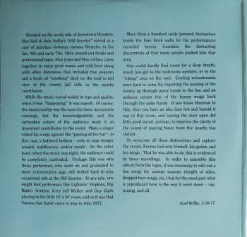 2LP Townes Van Zandt: Live At The Old Quarter, Houston, Texas