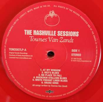 LP Townes Van Zandt: The Nashville Sessions LTD | CLR
