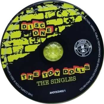 2CD Toy Dolls: The Singles DIGI