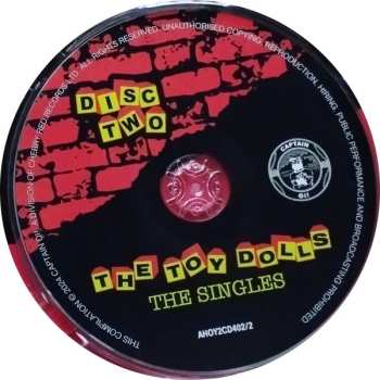 2CD Toy Dolls: The Singles DIGI