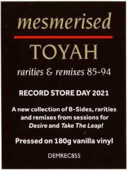 LP Toyah: Mesmerised - Rarities & Remixes 85-94