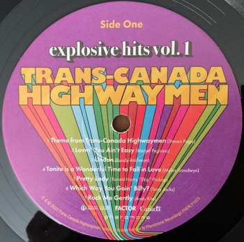 LP Trans-Canada Highwaymen: Explosive Hits Vol. 1