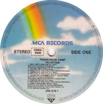 LP Transvision Vamp: Velveteen