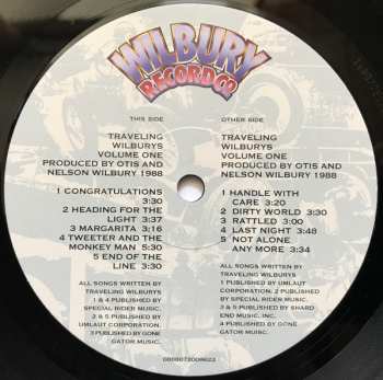 LP Traveling Wilburys: Volume 1