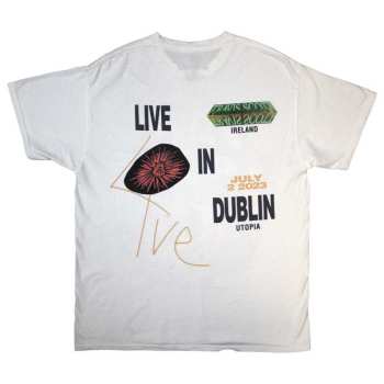 Mercancía Travis Scott: Travis Scott Unisex T-shirt: Summer Run 2023 Dublin (back Print & Ex-tour) (x-large) XL