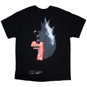 Mercancía Travis Scott: Travis Scott Unisex T-shirt: Summer Run 2023 London (black) (back Print & Ex-tour) (small) S