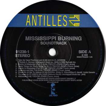 LP Trevor Jones: Mississippi Burning (Original Soundtrack Recording)