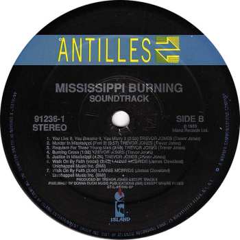 LP Trevor Jones: Mississippi Burning (Original Soundtrack Recording)