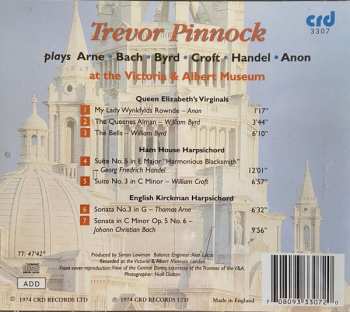 CD Trevor Pinnock: Trevor Pinnock At The Victoria And Albert Museum