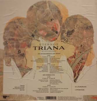 4LP/DVD/Caja Triana: Eternos Triana 50 Aniversario CLR