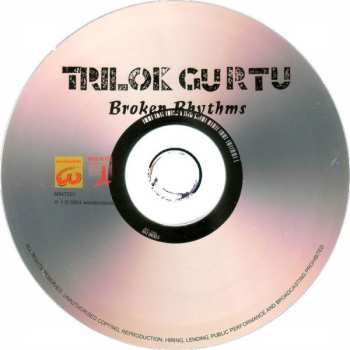 CD Trilok Gurtu: Broken Rhythms