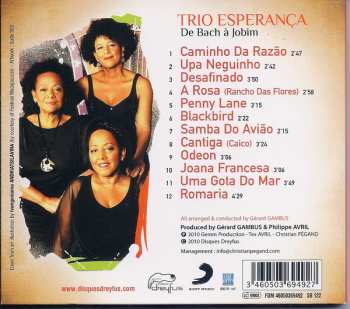 CD Trio Esperança: De Bach À Jobim