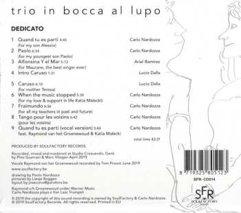 CD Trio In Bocca Al Lupo: Dedicato