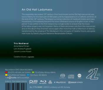 Blu-ray/SACD Trio Mediæval: An Old Hall Ladymass