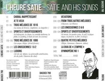 CD Trio Satie: L'Heure Satie: Satie And His Songs