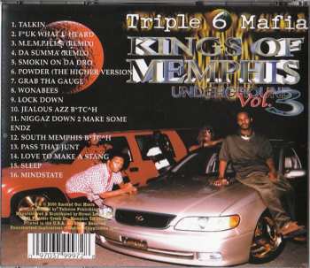CD Three 6 Mafia: Kings Of Memphis Underground Vol. 3