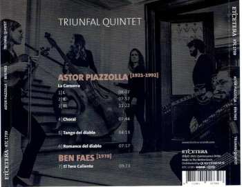 CD Triunfal Quintet: Astor Piazzolla - Ben Faes
