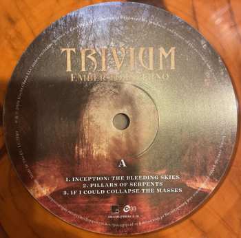 2LP Trivium: Ember To Inferno CLR